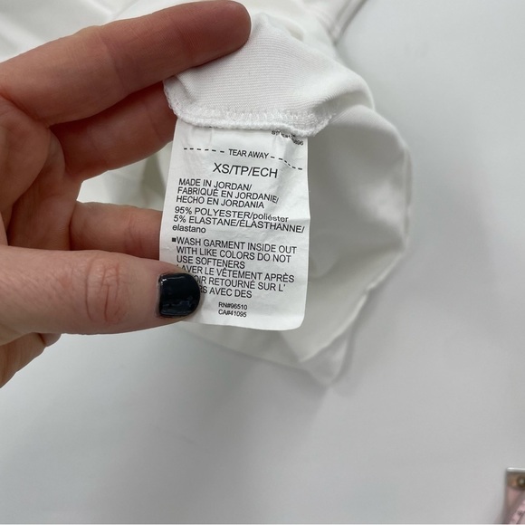 Womens Size XSmall Under Armour Long Sleeve Golf Polo White Auburn Tigers SEC - Picture 7 of 9